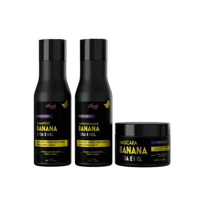 Productos Shampoo, Acondicionador y Mascara de Banana