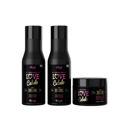 Productos Shampoo, Acondicionador y Mascara de Love Cabelo