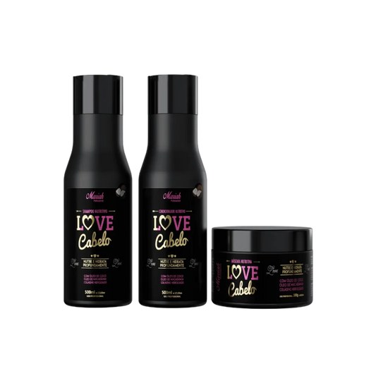 Productos Shampoo, Acondicionador y Mascara de Love Cabelo