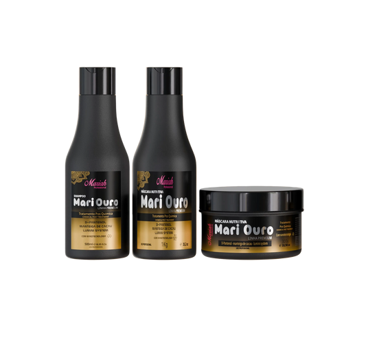 Productos Shampoo, Acondicionador y Mascara de Mari Ouro