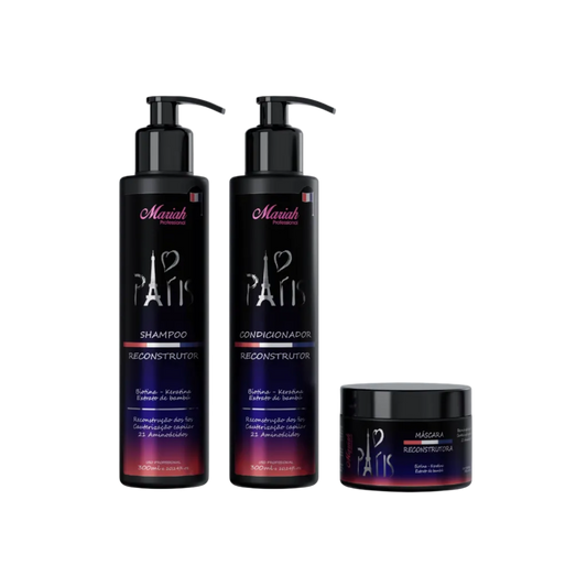 Productos Shampoo, Acondicionador y Mascara de Paris Reconstruccion
