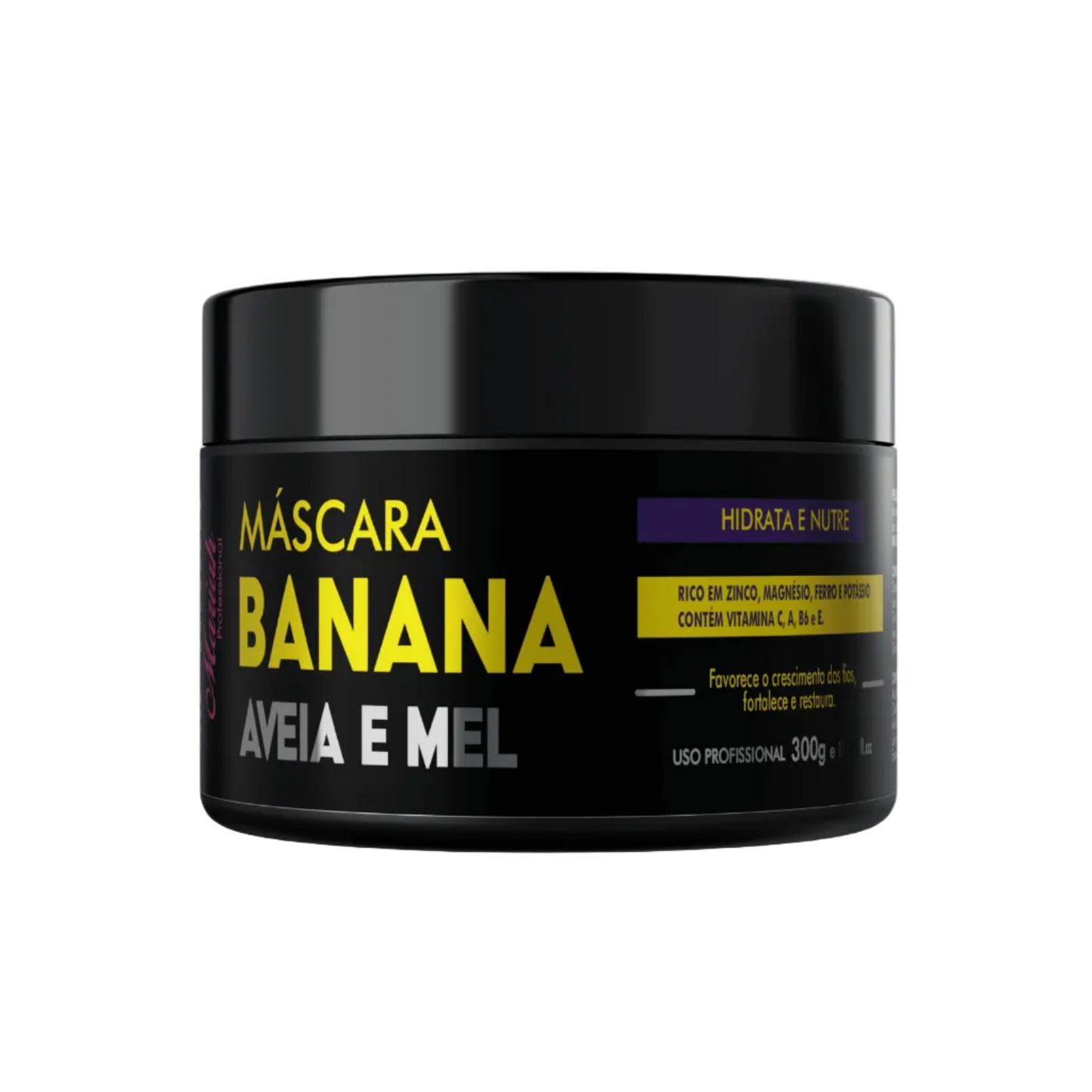 Recipiente Mascara Banana 