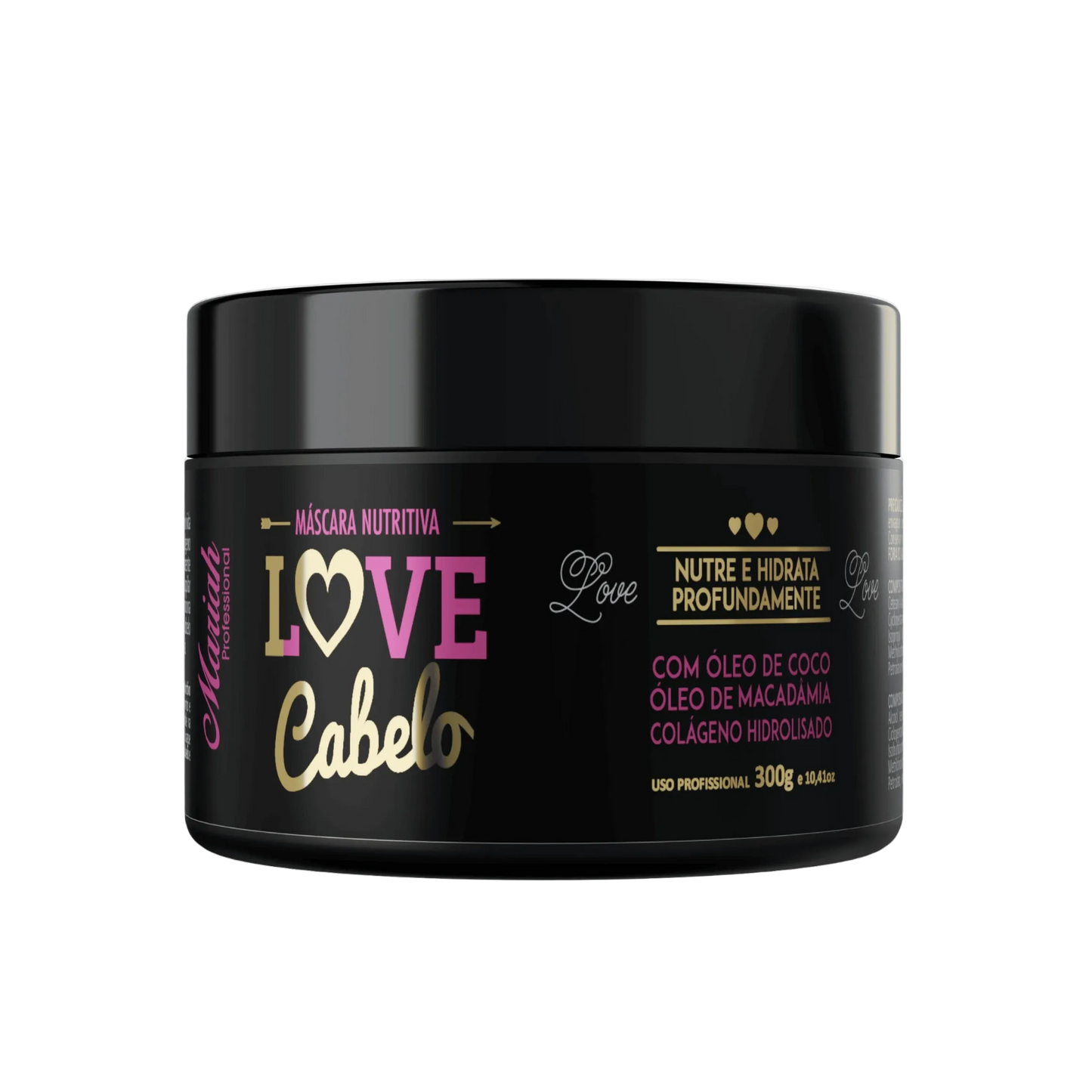 Recipiente de Mascara Love