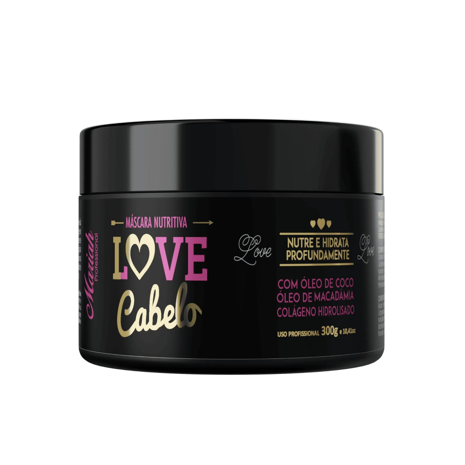 Recipiente de Mascara Love