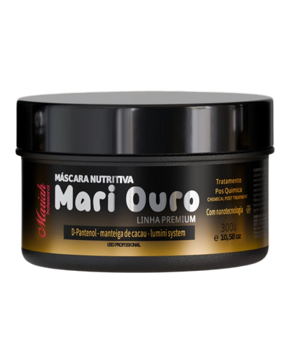 Recipiente de Mascara Mari Ouro